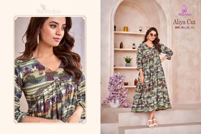 Aliya By Poonam Designer Gown Catalog
